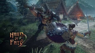 Hand of Fate 2 Gameplay  Deck Building Roguelike RPG Returns [upl. by Resa]