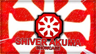 MAX SHIVER AKUMA BLOODLINE FULL SHOWCASE  Shindo Life  Shindo Life Codes [upl. by Kera]