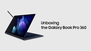 Galaxy Book Pro 360 Official Unboxing  Samsung [upl. by Eadwine617]