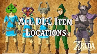 Zelda Breath of the Wild All NEW DLC Item Locations [upl. by Enneite]