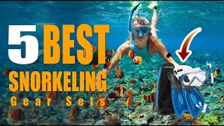 Top 5 Best Snorkeling Gear  Snorkel Sets For Beginners  Reviews amp Price Comparison [upl. by Ennywg930]