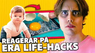 Reagerar På Tittarnas Life Hacks [upl. by Eiuqnom986]