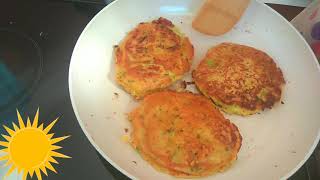 Uštipci od tikvica najbrži uštipci za 10 minuta  Simple Zucchini Fritters [upl. by Sinned]