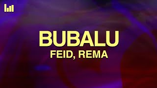 Feid Rema  BUBALU LetraLyrics [upl. by Ecitnirp]