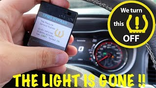 TPMS LIGHT FIX  ITS GONE AND SOO EASY [upl. by Savage]