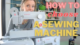 What Sewing Machine Should I Buy [upl. by Wyndham213]