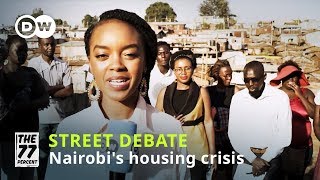 Street Debate  Housing in Nairobis Kibera slum [upl. by Harwilll782]