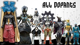 Kamen Rider W  All Dopants [upl. by Anelehs]