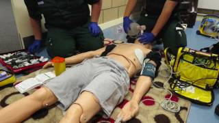 Paramedic on Placement Overdose Scenario [upl. by Atilam]