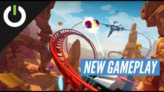 Rollercoaster Tycoon Joyride PSVR Gameplay [upl. by Enileda]