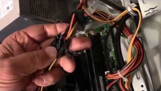 How To Change SATA Power Connector To Four Wire Connector For IDE Hard Drive [upl. by Urquhart631]