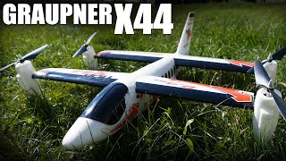 Graupner X44 VTOL  Flite Test [upl. by Tadeo]