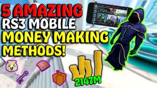 Make Bank With These 5 Methods  Rs3 Money Making Guide [upl. by Limber]