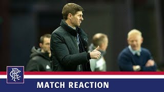 REACTION  Steven Gerrard  Rangers 30 Livingston [upl. by Fox]