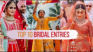 Top 10 Bridal Entry Ideas  Bridal Dance amp Solo [upl. by Wester]