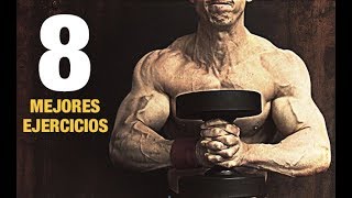 Los 8 Mejores Ejercicios Con Mancuernas ¡TRABAJA CADA MUSCULO [upl. by Costa]