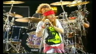 Guns n Roses  Knocking On Heavens Door Live  HD Freddie Mercury tribute 1992 [upl. by Heriberto411]