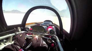 Speed Demon 426 mph Run  Cockpit View [upl. by Mikkanen]