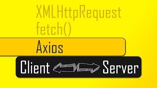 Sending JavaScript Http Requests with Axios [upl. by Selby]