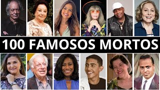 FAMOSOS E ATORES QUE MORRERAM NOS ÚLTIMOS 12 MESES [upl. by Robma870]