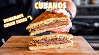 How To Make Cubanos with Homemade Cuban Bread [upl. by Augusto]