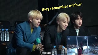 BTS Reaction to Stray Kids GDA 2019 [upl. by Denny]