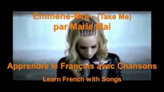 MarieMai  Emmène moi  Translation Lyrics Paroles French English [upl. by Ritz381]