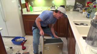 How to install a trash compactor drawer [upl. by Tillo]