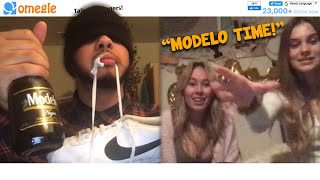 MODELO TIME ON OMEGLE quotWanna see a Backflipquot [upl. by Bowles]