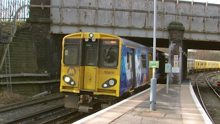 Half an Hour at 216  Birkenhead North Station 1022017  Class 507 508 terminus [upl. by Nagud85]