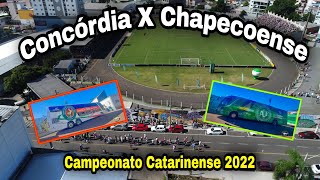 Concórdia X Chapecoense  Campeonato Catarinense 2022 [upl. by Nmutua990]