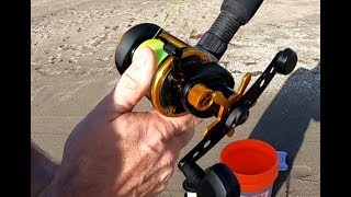 Conventional Reel Surf Casting with Chris Gallagher [upl. by Newsom]