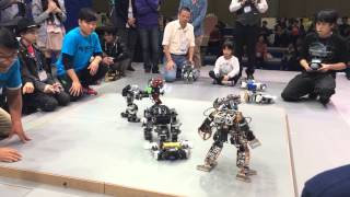 Korea International Robot Contest 2014  Rumble [upl. by Raeann]