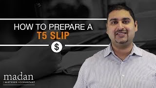 How to Prepare a T5 Slip [upl. by Ilram]