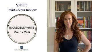 Paint Colour Review Sherwin Williams Incredible White [upl. by Gora]