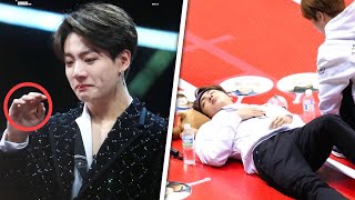 8 Times BTS members Got Seriously Injured [upl. by Yornek]