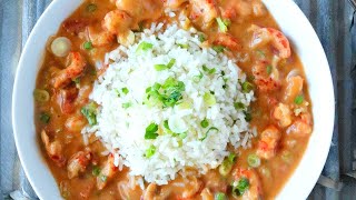 New Orleans Crawfish Etouffee Made EXTRA Easy [upl. by Loram339]