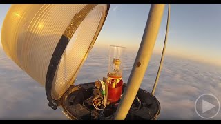 KDLTTV 2000ft tower ABOVE THE CLOUDS [upl. by Duyne]