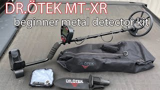 Product review DRÖTEK MTXR metal detector for beginners 2021 MTXR set [upl. by Ayouqat860]