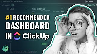 ClickUp Dashboard Example for Team Management [upl. by Eaned515]