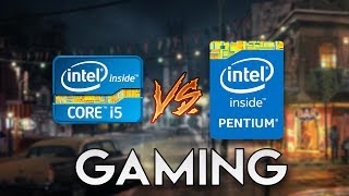 Pentium vs i5 Gaming  Which one has the best value [upl. by Sassan608]