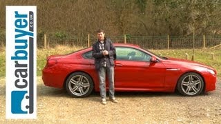 BMW 6 Series coupe 2013 review  CarBuyer [upl. by Aicerg]