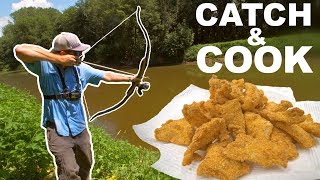 First Time BOWFISHING  Asian Carp Catch amp Cook [upl. by Lleynod]