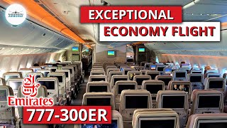 EMIRATES review economy class on the Boeing 777 [upl. by Dyoll]