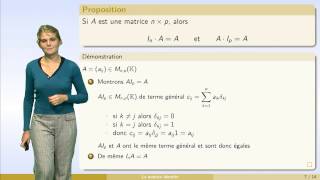 Matrices  partie 2  multiplication de matrices [upl. by Pugh]