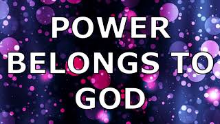 Power Belongs to God Hezekiah Walker [upl. by Rettke]