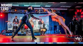 Ernesto Bulnes amp Denisse Cambria  Salsa Show  Mamboland Milano 2019 [upl. by Candis]