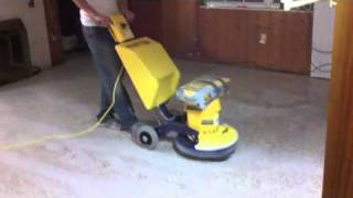 Refinishing and Polishing a 1950s Terrazzo Floor [upl. by Brynne]