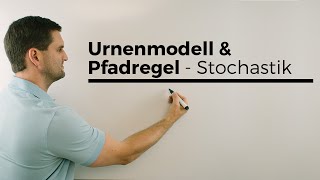 Urnenmodelle und Pfadregeln in der Stochastik Wahrscheinlichkeit  Mathe by Daniel Jung [upl. by Duval]