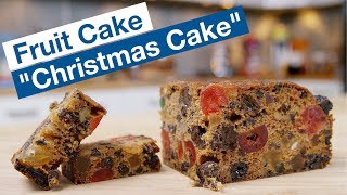 Dark Christmas Cake  Fruit Cake 🎄 quotLove It Or Hate Itquot [upl. by Anitahs69]